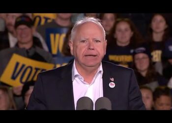 Tim Walz full speech at campaign event in Ann Arbor, MI (Oct. 28, 2024)