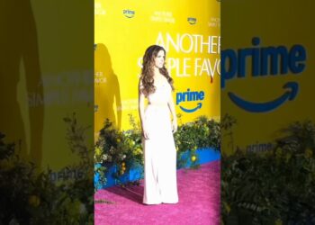 Anna Kendrick in Zuhair Murad at the premiere of “Another Simple Favor” in New York