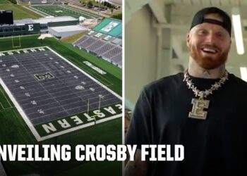 Eastern Michigan unveil 'Crosby Field', named after NFL star Maxx Crosby | ESPN College Football