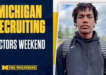 The 5 HIGHEST-ranked recruits headed to Ann Arbor for Victors Weekend