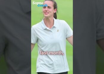 Caitlin Clark Takes on the Annika Bowl in EPIC Pro-Am Game! #shorts #caitlinclark