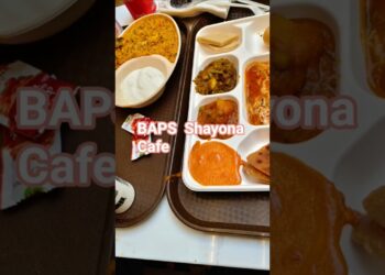 BAPS Shayona Cafe Brunch With Family 😋🥳😊👌#short #AnnaGlow kitchen #trending #viral #reels #ytshorts