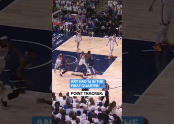 Ant goes off for 16 in the 1Q 🤯😱 Timberwolves #NBA #Basketball #MinnesotaTimberwolves #AnthonyEdwar