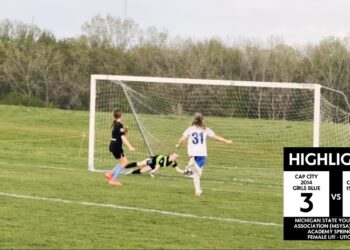 Cap City 2014 Girls Blue Defeats Nationals Capital Area 15 Girls Black | Harper Plays Great in Goal