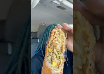 Sista Roles Veggie Hibachi Eggroll 🔥🔥 #eddeats #foodcritic #foodie #detroit #sistarolls #asmr