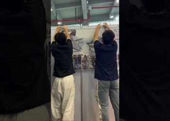Canton Fair exhibition setup and preparation work