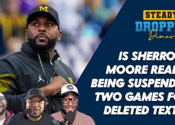 Steady Dropping Dimes – Is Sherrone Moore really being suspended 2 games for deleted texts?
