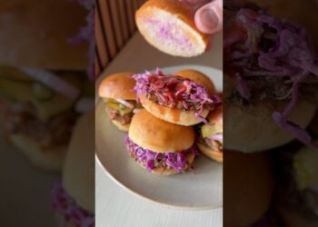 A BBQ Beef Slider Station at a Brunch Buffet?? Run, don’t walk to Venue in A2 this Father’s Day!