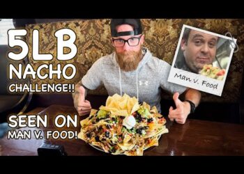 LARGEST NACHO CHALLENGE IN MICHIGAN! | TAKING ON MOUNT NACHEESMO!