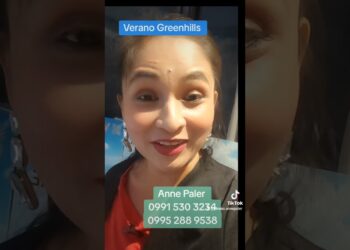 Verano Greenhills #veranoannepaler #anneedutainer #condoforsale #rfo #greenhillscondo