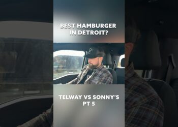 Best hamburgers in Detroit? Telway Vs Sonny’s#hamburgers #burgers #american  #foodreview  #detroit