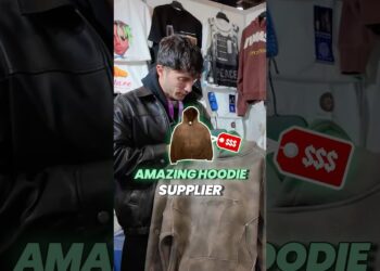 Very unique hoodie supplier for your brand! 🤝 #sourcing #ecommerce #cantonfair #hoodie