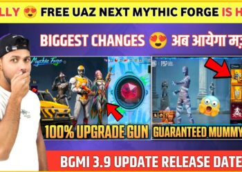 OMG 😍 CONFIRM UAZ & GUN | Next Mythic Forge Bgmi | New Mummy Suit