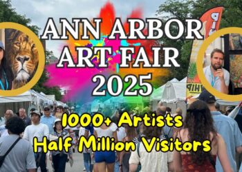 Ann Arbor Art Fair 2025 | 1000+ Artists & Half a Million Visitors #art #artfair #annarbor