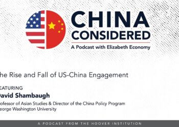 The Rise And Fall Of US-China Engagement With David Shambaugh | China | Hoover Institution