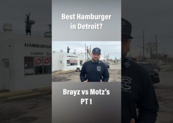 Best Hamburger in Detroit? Brayz vs Motz’s! Part 1 #burgers #american #food #foodreview #detroit
