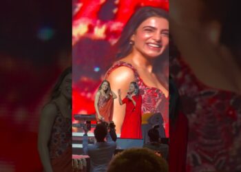 my favorite samantha garu ❤️😍 in detroit TANA Sambharalu 🎶🎊 #dance  #samantharuthprabhu