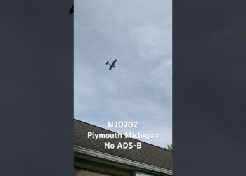 N2020Z No ADS-B Anthony F Pingston Plymouth MI #AerialStalker #aviation #flying #generalaviation