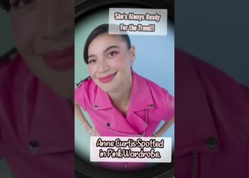 ANNE CURTIS SPOTTED IN PINK WARDROBE #shorts #teamOA