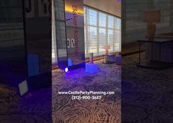 Giant LED Game Rentals for Corporate Events by Castle Party Planning – Serving Chicago & Detroit