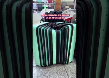 ABS Cabin Luggage Semi-finished 7-piece Set #canton #luggage #suitcase