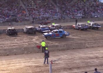 Monroe County Fair 2025 Demolition Derby Consi  (7-29-2025) Monroe, Michigan