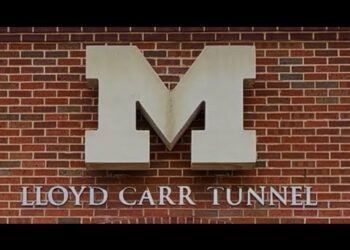 Skateboarding at The University of Michigan Football Stadium with Storm Painter