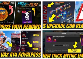 😱 BIG CHANGE Next Mythic Forge Upgradable Gun | Next Prize Path Reward | FREE A14 Royal pass Reward