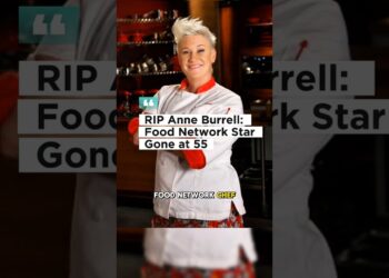 RIP Anne Burrell: Food Network Star Gone at 55 #rip #anne #burrell #food #foodlover #shorts
