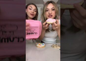 Crumbl cookie real or clay! 🍪 #challenge #crumblcookies