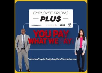 Employee Pricing Event – Limited Time Only at Suburban Chrysler Jeep Dodge Ram of Ann Arbor!