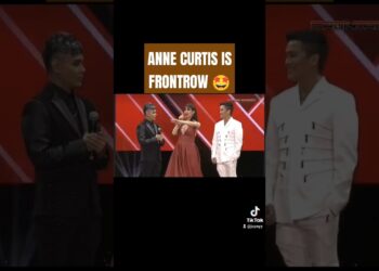 ANNE CURTIS SMITH  IS FRONTROW ❤️❤️ #annecurtis  #annecurtissmith #showtime #frontrow  #frontrowlife