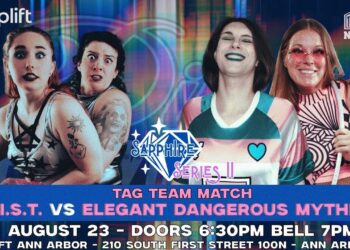 Strongwoman Stumbles Into Battle.  EDM vs M.O.I.S.T @ Uplift Ann Arbor – Sapphire Series II