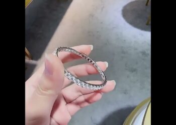 You Won't Believe This: 5 Ct Micro D Color Moissanite Bangle for Your Wedding! 💍✨