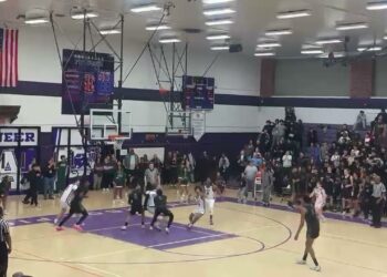 Micah Powell, Ann Arbor Pioneer Basketball. Game Winner 3pt shot,  Huron vs. Ann Arbor Pioneer