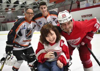 MI-UCP Annual Hockey and Sled Hockey Event featuring The Detroit Red Wings Alumni