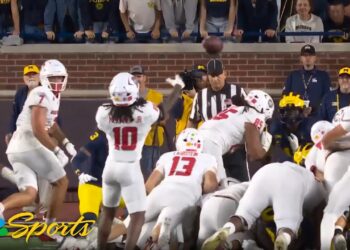 New Mexico scores TD on CRAZY TRICK PLAY against Michigan | COLLEGE FOOTBALL HIGHLIGHTS | NBC Sports