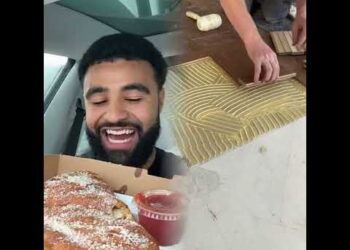 Trying Worst Rated Pizza in Detroit 😭 #foodreview #foodcritic #1star #foodies