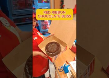 New Red Ribbon's Chocolate Bliss Cake Endorsed by Anne Curtis #redribbonbakeshop #annecurtis