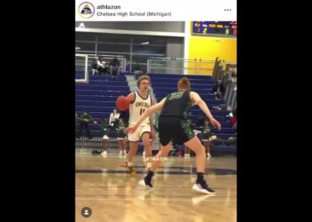 Joey Cabana 2024 PG/SG Chelsea vs Ann Arbor Huron @joey_buckets11
