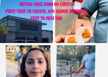 Our first visit to COSTCO of Ann Arbor, Michigan || Trying free food |Mini zoo visit |Weekend Vlog