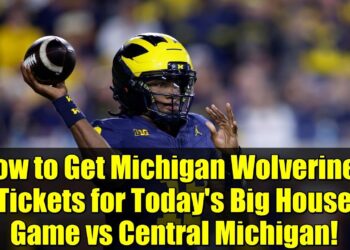 How to Get Michigan Wolverines Tickets for Today's Big House Game vs Central Michigan!