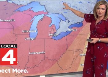 Metro Detroit heat continues with dry, above-average temperatures through workweek
