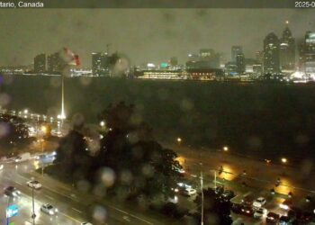 2025-08-23 Morning Segment – Detroit River Live Cam from Windsor, Ontario, Canada
