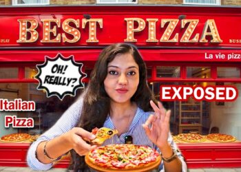 Best Pizza in Delhi 😱| La Vie Pizzeria & Bistro in Delhi | Indian Street Food | Italian Pizza Review