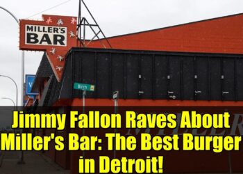 Jimmy Fallon Raves About Miller's Bar: The Best Burger in Detroit!