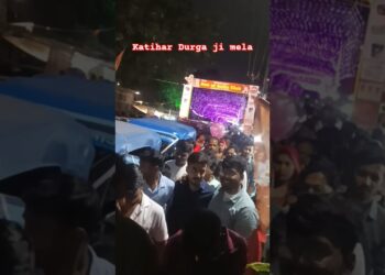 I Visited India's Biggest Durga Puja Celebration #shorts #katihar #durgapuja