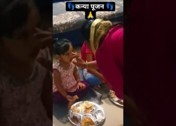 कन्या पूजन #viral#short feed#trendy#@cooking with Shubhangi #Navratri special song# cooking videos