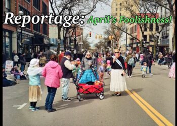 Reportage:A Festival of Spring FOOLS-celebration captured with the Leica Q2 reporter and 120mm film