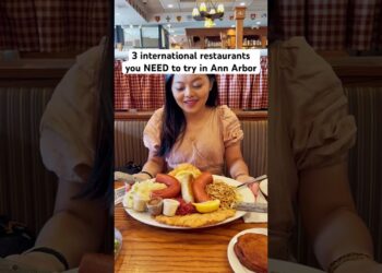 3 must-try international restaurants in Ann Arbor! #travel #annarbor #shortsviral